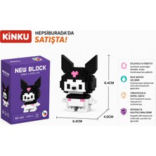Kinku Ne BLOCK019 Puzzle-Yapboz-3d Zeka Geliştiren-Mini Sevimli Figürler Minyatür