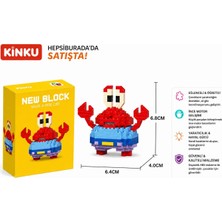 Kinku Ne BLOCK019 Puzzle-Yapboz-3d Zeka Geliştiren-Mini Sevimli Figürler Minyatür