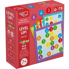 Dikkat Atölyesi Yayınları Levelup! 8 - Sayılar Sudoku Manyetik Mantık Oyunu 5 - 7 Yaş için Eğitici İçerik