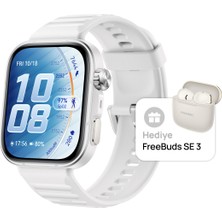 Huawei Watch Fit 5 Pro Akıllı Saat - Beyaz, Bluetooth Kulaklık Hediye, Nfc ile Ödeme, Kapsamlı Sağlık Takibi, Gelişmiş Uyku Takibi, Uzun Pil Ömrü, Ios Android Uyumlu