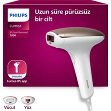 Philips Lumea 7000 Serisi SC1997/00 IPL Tüy Alma Gülkurusu Renkli 2 Başlık ve Çanta ile
