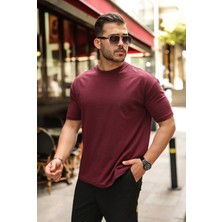 Giyimodam Erkek Kolları Dar Kesim Rahat Kalıp Basic Tişört