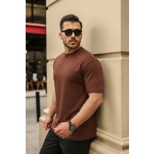Sun & North Sun&north Erkek Kolları Dar Kesim Rahat Kalıp Basic Tişört