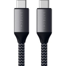 Satechi Usb-C To Usb-C Kablo 2 M Uzay Grisi ST-TCC2MM