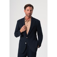 Velvarde Blazer Lacivert Ceket