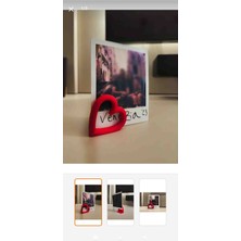 Çetin Tasarım43 Kalp Mini Fotoğraf Tutucu