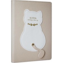 Victoria's Journals Geçmeli Kedili Defter A6 80 Gr. 192 Sayfa