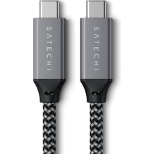 Satechi Usb-4 C- C Kablo 25 cm Uzay Grisi ST-U4C25M