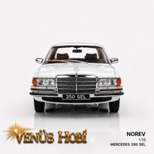 1:18 Norev Mercedes Benz 350 Sel  (W116) Beyaz Venüs Hobi