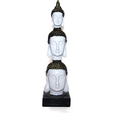 Aslanoğlu Store 3 Kafalı Buda Büstü 6ALY188