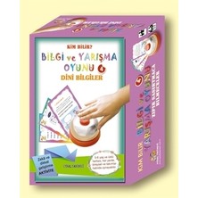 Uysal Yayınevi Mürşide Uysal'ın Bilgi ve Yarışma Oyunu 4 - Dini Bilmeceler 5-6 Yaş ve Üstü İçin Zeka Geliştirici Oyun