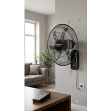 Master Energy Master Duvar Vantilatörü 18” 6 Hız Ayarı Uzaktan Kumandalı 60 W