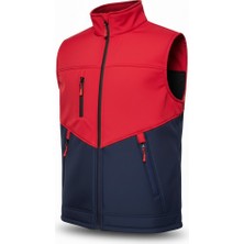 Kdm Kafkas Tactical Erkek Yelek Softshell Su Geçirmez Tam Fermuarlı Cepli Normal Kalıp Spor Yelek