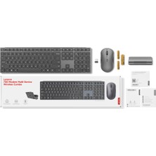Lenovo 700 Modern Kablosuz Klavye-Türkçe (Multi-Device) GX31S04980