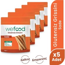 Wefood glutensiz Grissini Sade 40 g 5'li