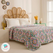 Karaca Home Luna Çok Amaçlı Çift Kişilik Yatak Örtüsü Multicolor