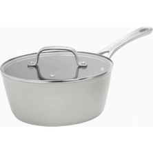 Laura Ashley Sage Leaf Yapışmaz Kaplamalı Pişirme Tenceresi 20 cm 2,6 L