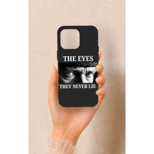 Vip Case iPhone 15 Pro Max Uyumlu Atatürk Eyes Desenli Silikon Kılıf
