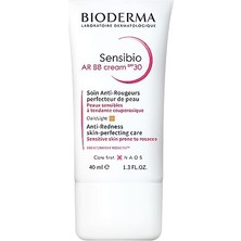Esranın Dünyası Bioderma Sensibio Ar Bb SPF30 Hassas Ciltler Kızarıklık Karşıtı Güneş Koruyuculu Renkli Bakım Kremi 40 ml
