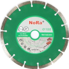 Nora Elmas Uçlu Taş Tuğla Mermer Granit Kesici Disk 180 Mm
