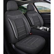 NewDeco Citroen C-Elysee 2012-2017 Uyumlu Oto Koltuk Kılıfı 5 Koltuk - Venza