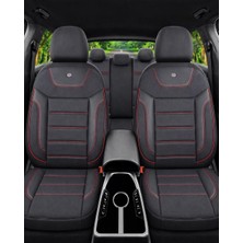 NewDeco Renault Fluence 2009-2016 Uyumlu Oto Koltuk Kılıfı 5 Koltuk - Primus