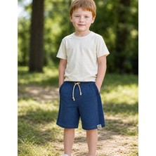 Organickid Denim Erkek Çocuk Bermuda Short
