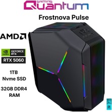 Quantum Gaming Frostnova Pulse Ryzen 7 5700X 32GB Ddr4 1tb Nvme RTX5060 8gb Gaming Desktop