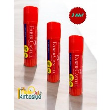 3 Adet Stick Yapıştırıcı 20'şer gr Orta Boy Katı Stick Yapıştırıcı Su Bazlı Stick