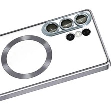Durukar®  Samsung Galaxy S26 Ultra Kross Magneticsafe Kapak - Titan Gri