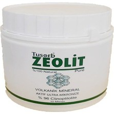 Tusorb Zeolit 300.GR Ultra Mikronize Toz %96 Saflıkta Volkanik Mineral Cilt ve Detoks İçin