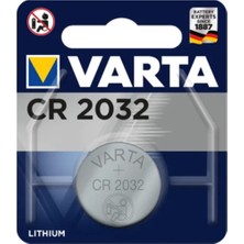 Varta 2032 Düğme Pili 3V 230 mAh Kapasite ile Yüksek Performanslı Lityum Pil