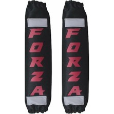 Gogo Premium Honda Forza 2018 - 2024 Uyumlu Kırmızı Amortisör Kılıfı 29 x 7 cm