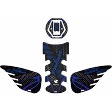 Gogo Premium Bajaj Pulsar 2014 - 2025 Uyumlu Tank Pad Set 006