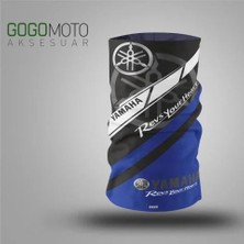 Gogo Premium Buff Yamaha Mavi Desenli