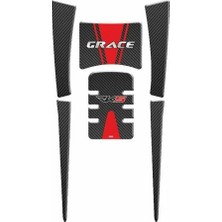 Gogo Premium Rks Grace 202 160 cc 2022 - 2025 Uyumlu Tank Pad 006