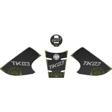Gogo Premium Kuba Tk-03 2021 - 2025 Uyumlu Tank Pad Set 002