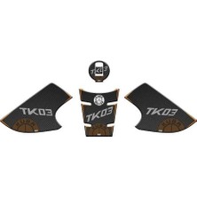 Gogo Premium Kuba Tk-03 2021 - 2025 Uyumlu Tank Pad Set 003