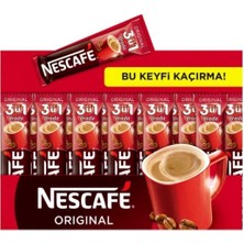 Nescafe 3'ü 1 Arada 17,5 gr 96'lı Paket Sade Lezzetli Kahve Pratik İçim İçin