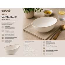 Bonna Retro Vanta Kase 18 Cm 400 Cc