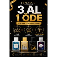 Femascu Violin Unisex Parfüm EDP 100 ML – Oryantal ve Odunsu Kalıcı Koku - 6516