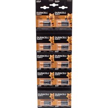 Skygo Duracell 1.5V İnce AAA 20'li Alkalin Pil LR03/MN20