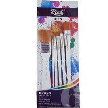 Rich Keep Smile 6'lı Zemin Fırçalı Set 9