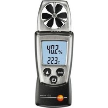 Testo 410-2 Anemometre (Hız+Sıcaklık+Nem)