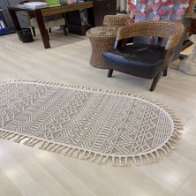 Eko Soho Sh 14 Bej 80*200 cm Oval Halı