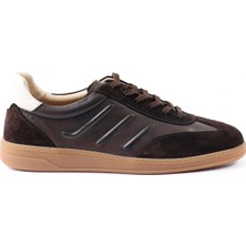 Tuna Hakiki Deri Kahverengi Erkek Sneaker - S2931