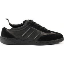 Tuna Hakiki Deri Siyah Erkek Sneaker - S2931