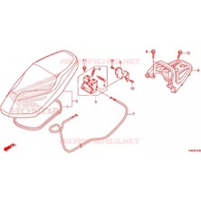 Honda Spacy Alpha 110 Arka Portbagaj Orijinal