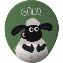 Flipped Mee Good Oval Bilek Destekli Mousepad