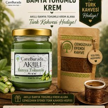 Çare Burada Çareburada Akıllı Bamya Tohumlu Krem 100 ml + Türk Kahvesi Hediye